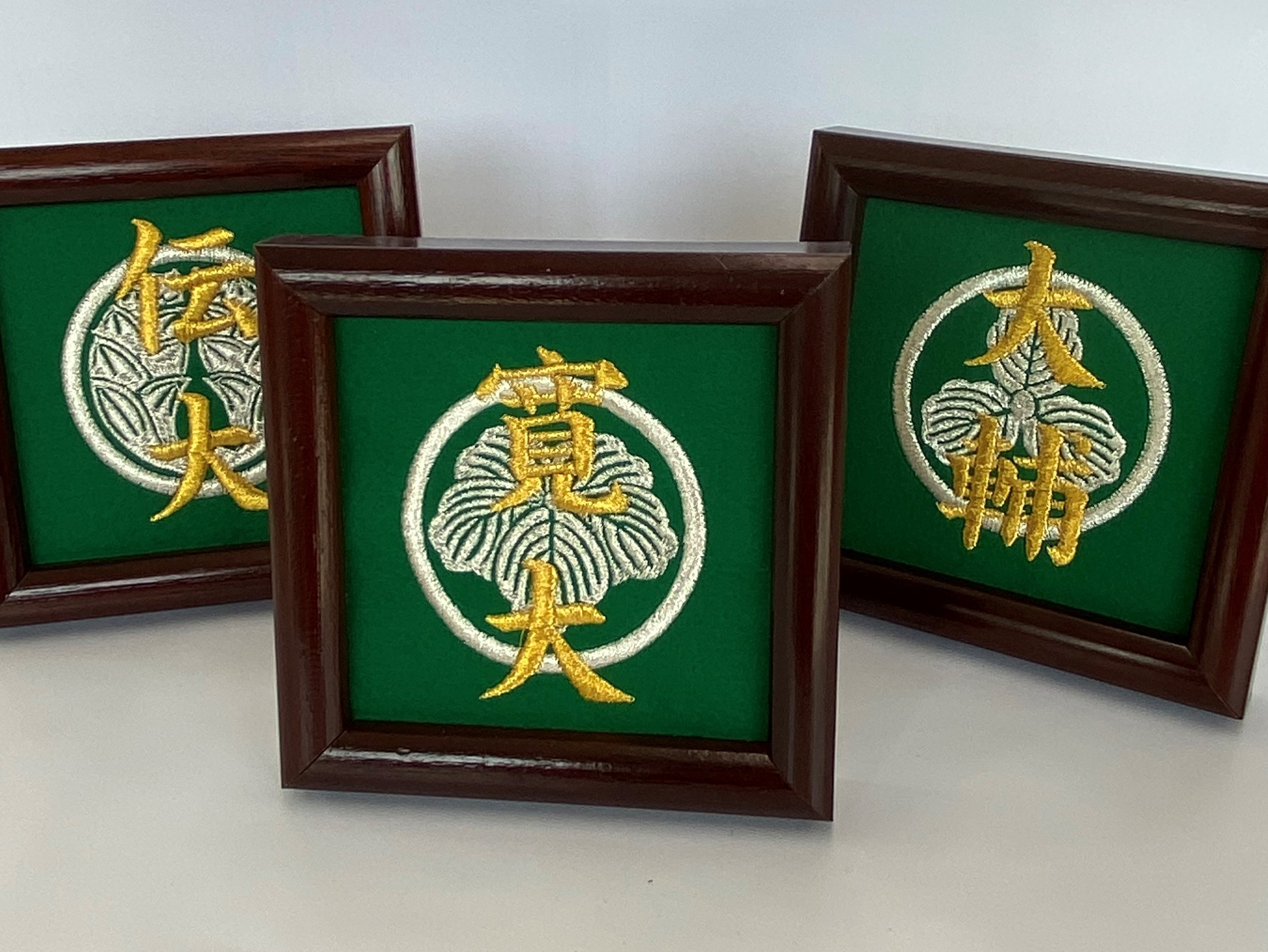 家紋入り命名額